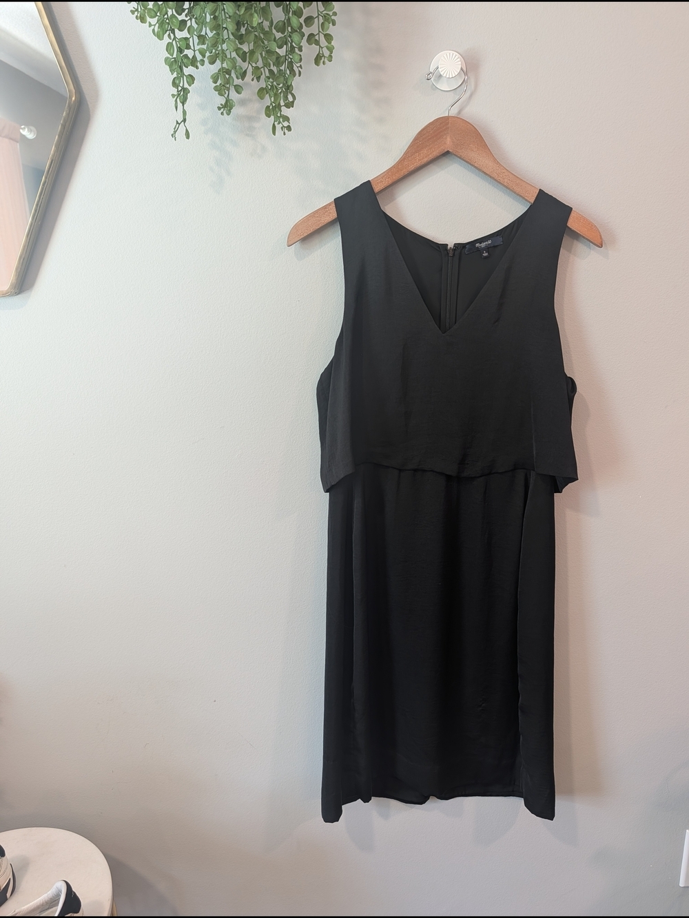 Madewell Luminous Overlay Sleeveless Dress Sz 6